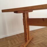 Charlotte Perriand's dining table for "Les Arcs".
