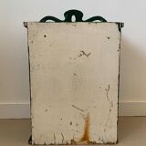 Wall vitrin with pediment