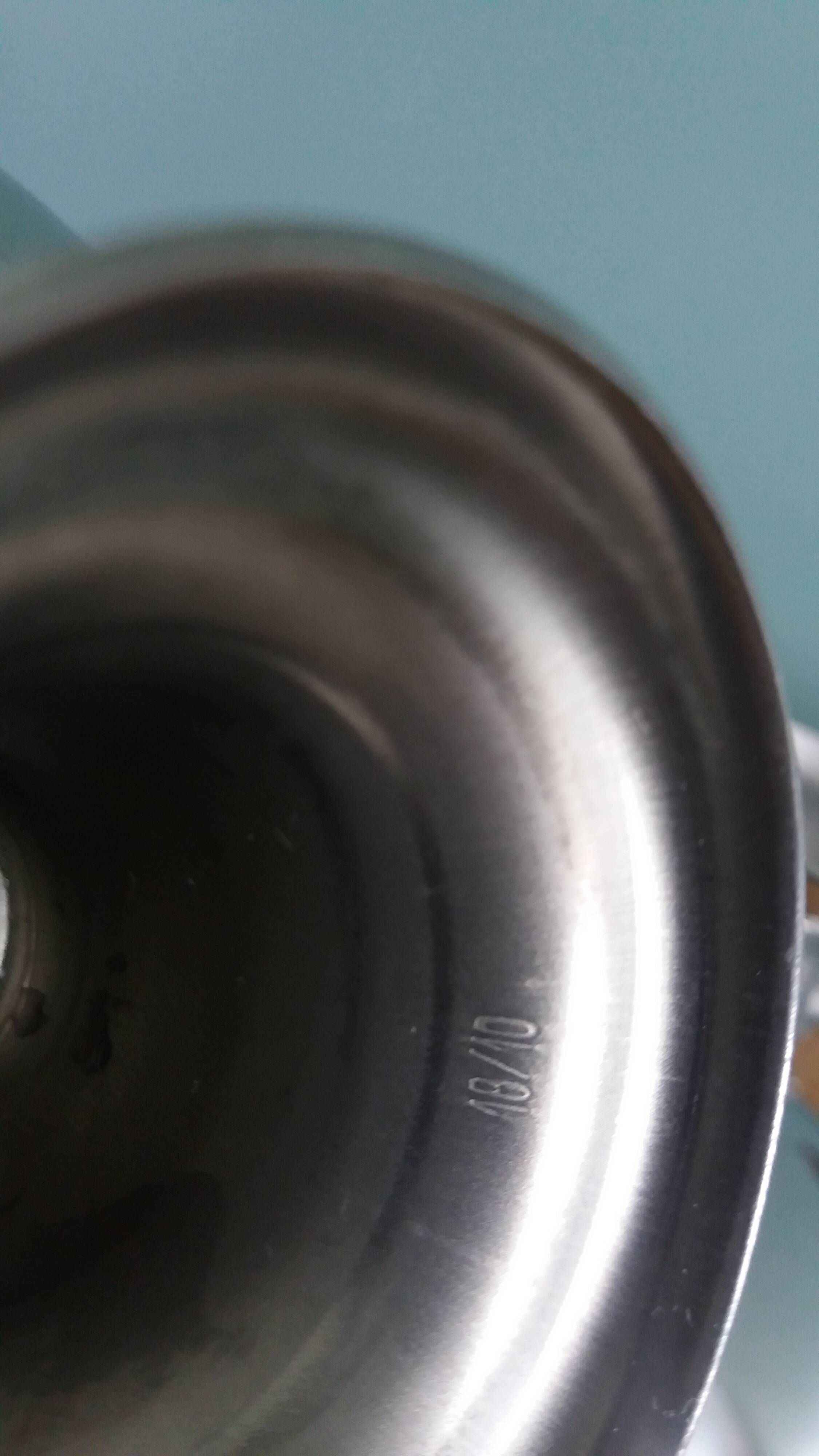 Guy Degrenne stainless steel ice cream bowls