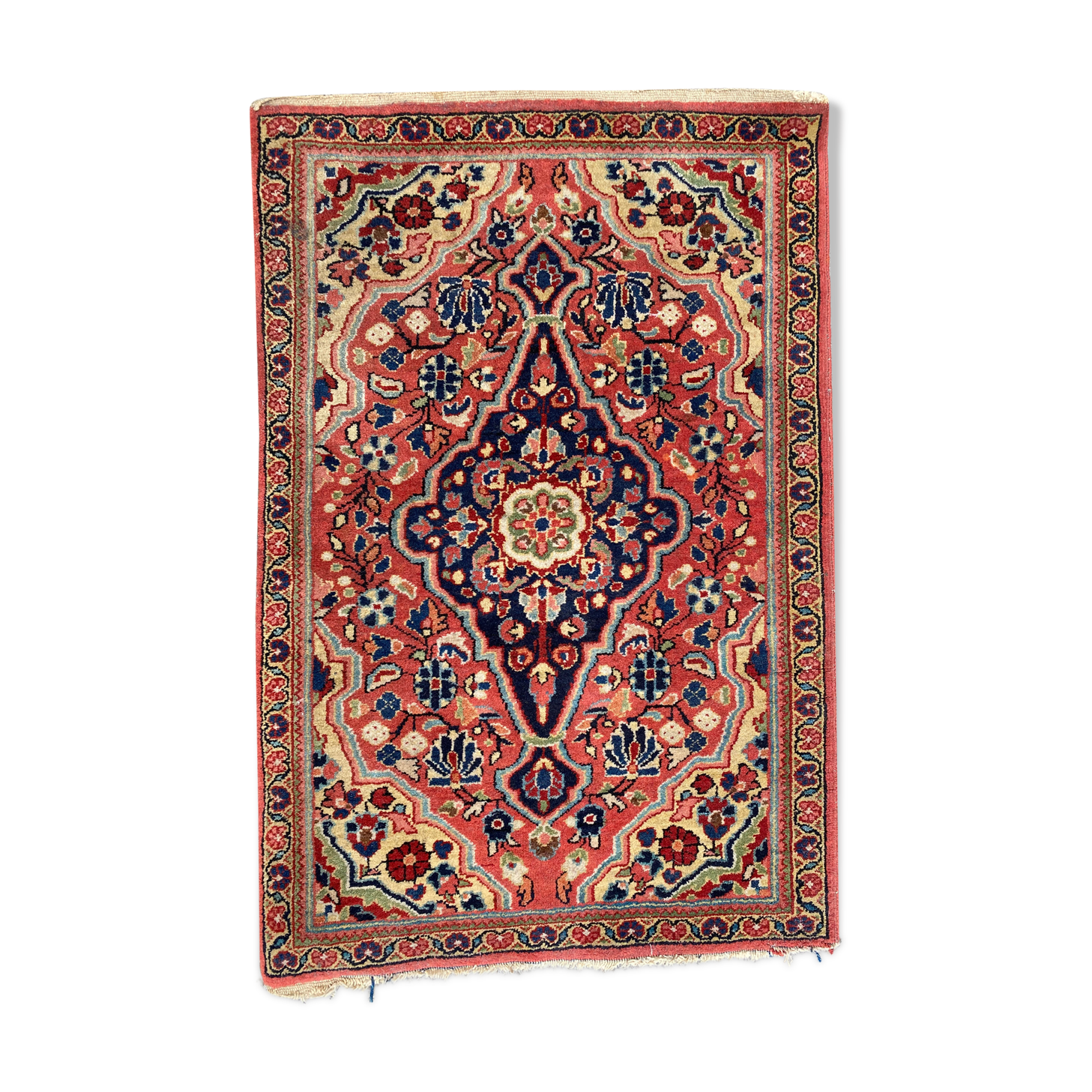 Persian carpet Sarogh handmade 57x84 cm
