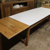 Table de ferme extensible