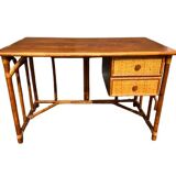 Rattan desk