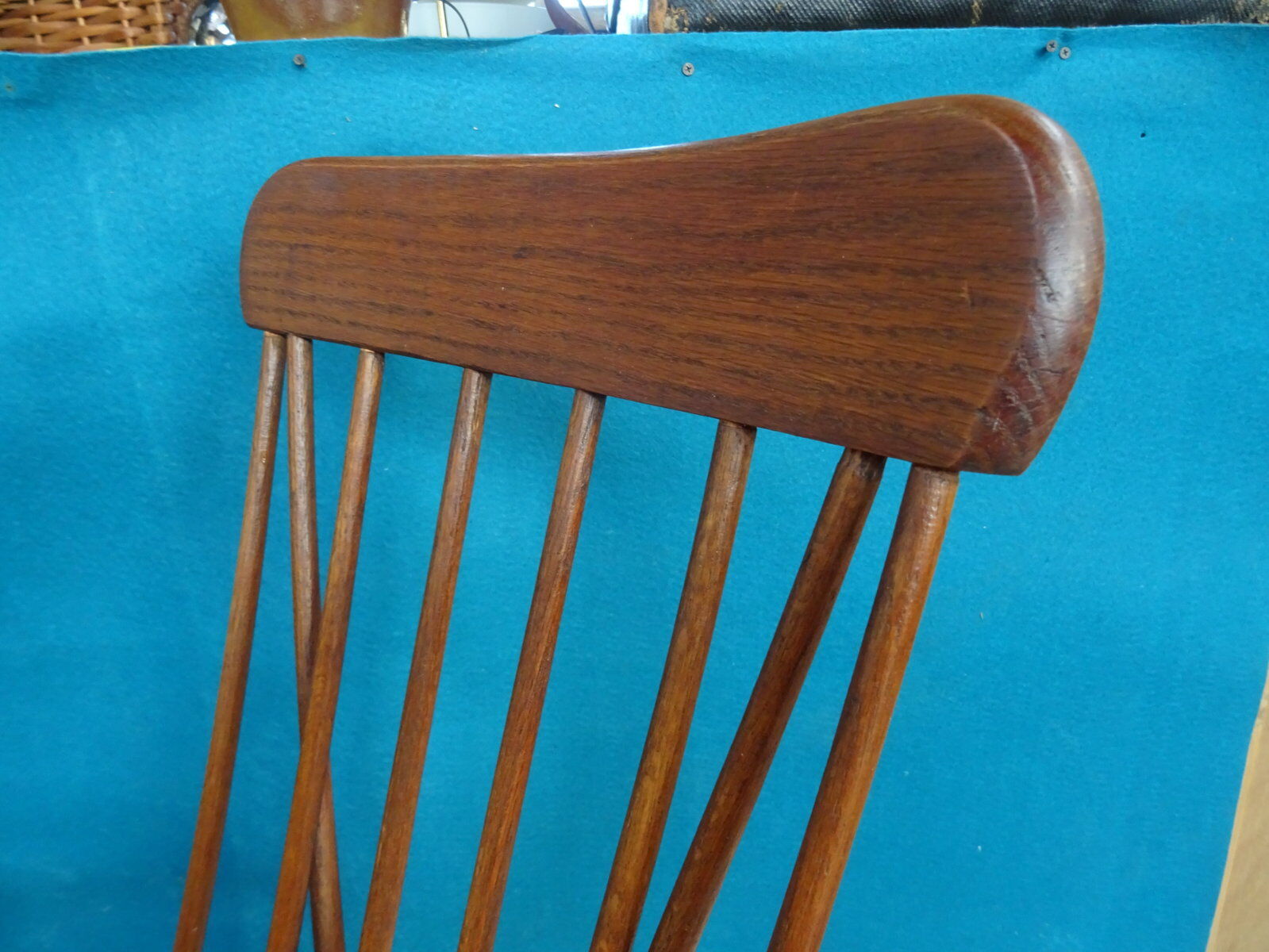 Pair of Scandinavian fan armchairs