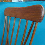 Pair of Scandinavian fan armchairs