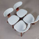 4 chairs SB37 by Cees Braakman by Pastoe 1950