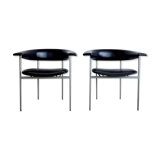 Pair of chairs model gamma Rudolf Wolf 1960