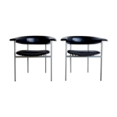 Pair of chairs model gamma Rudolf Wolf 1960