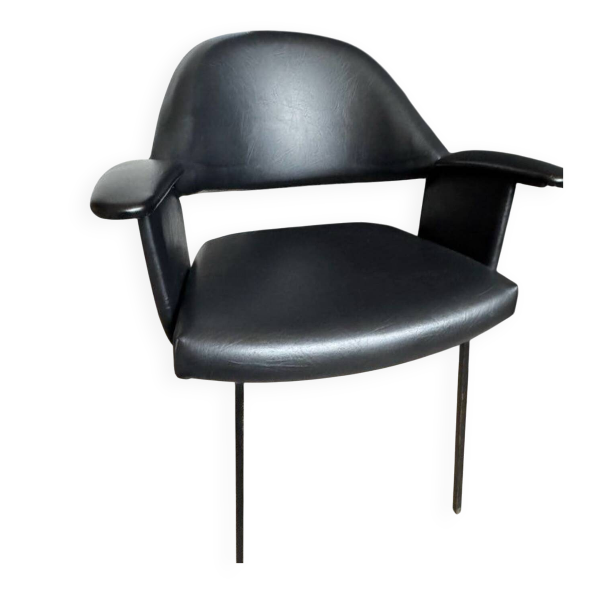 Black armchair from the 1950s