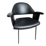 Black armchair from the 1950s