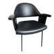 Fauteuil noir années 50