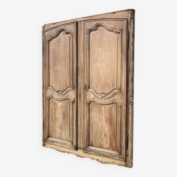 Old solid oak cupboard