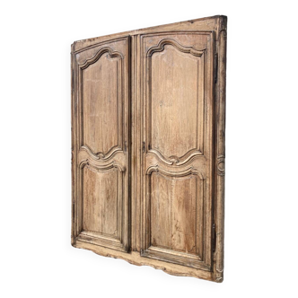 Old solid oak cupboard