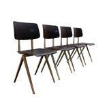 Set of 4 vintage Galvanitas chairs, 1960s