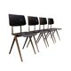 Ensemble de 4 chaises vintage Galvanitas, années 1960
