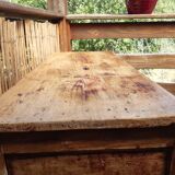 Parisian buffet raw wood