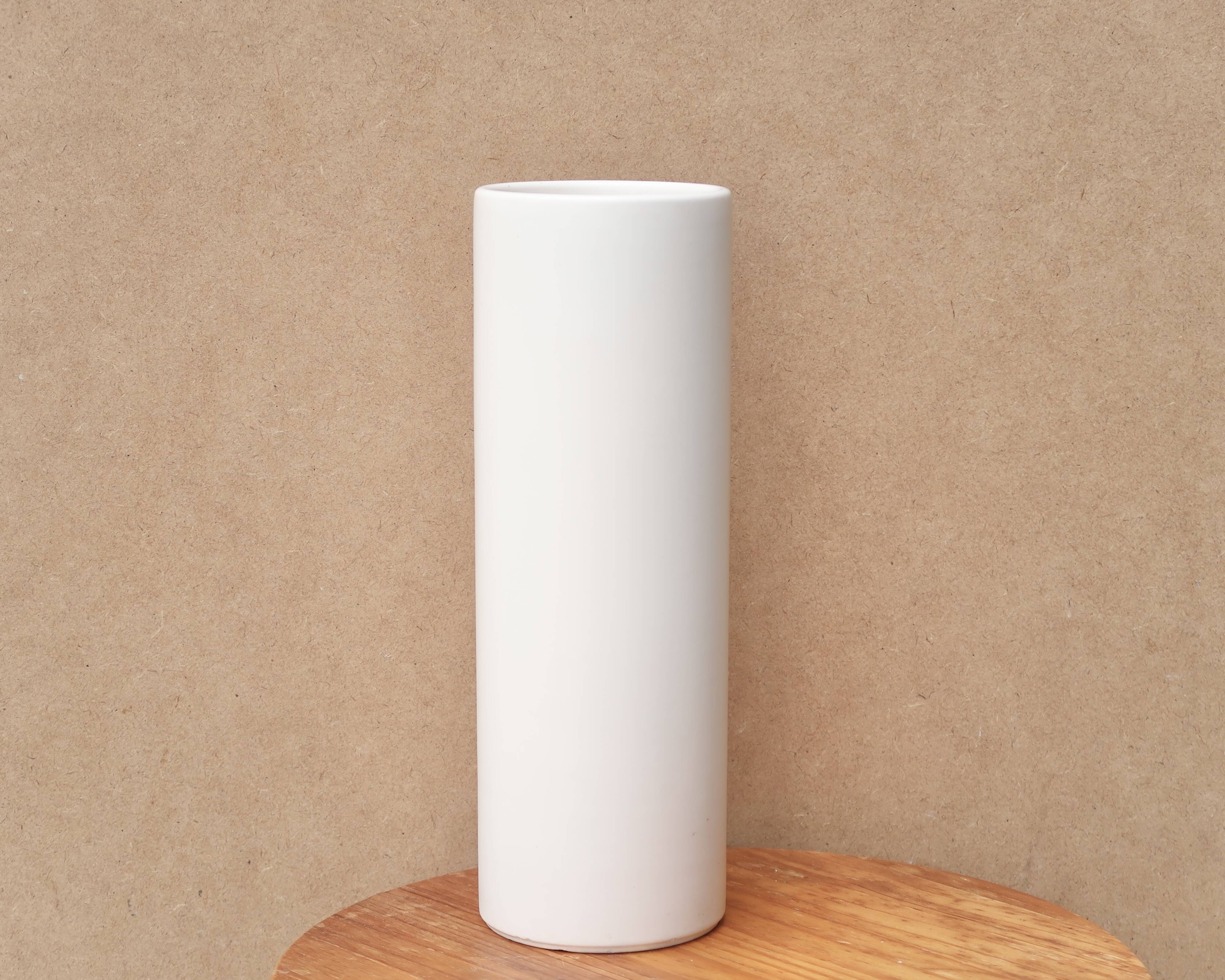 White ceramic scroll vase by Pino Spagnolo for Sicart Italy, 1970s