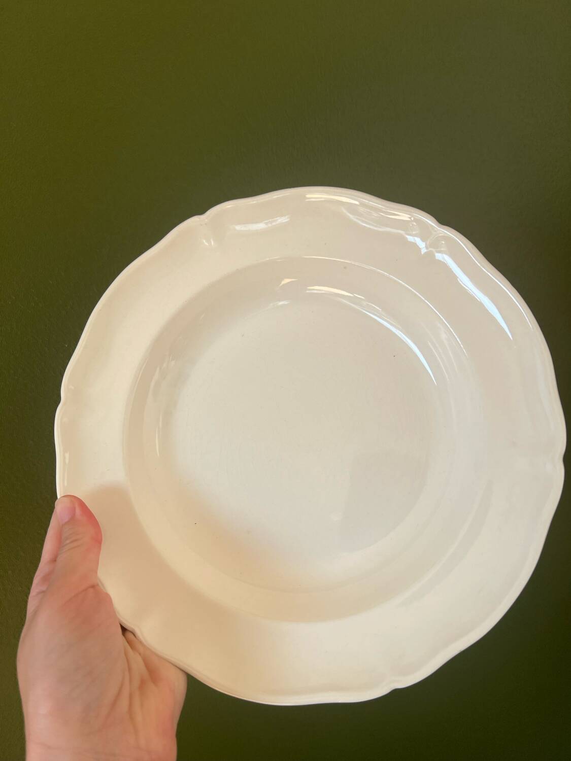 Assiettes creuses Villeroy et Boch