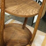 Side table louis xv in marquetry
