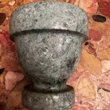 Art Deco period green marble bowl / catchall