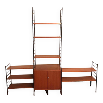 Etagère-bibliothèque modulable, scandinave, Erbus Möbel, 1960