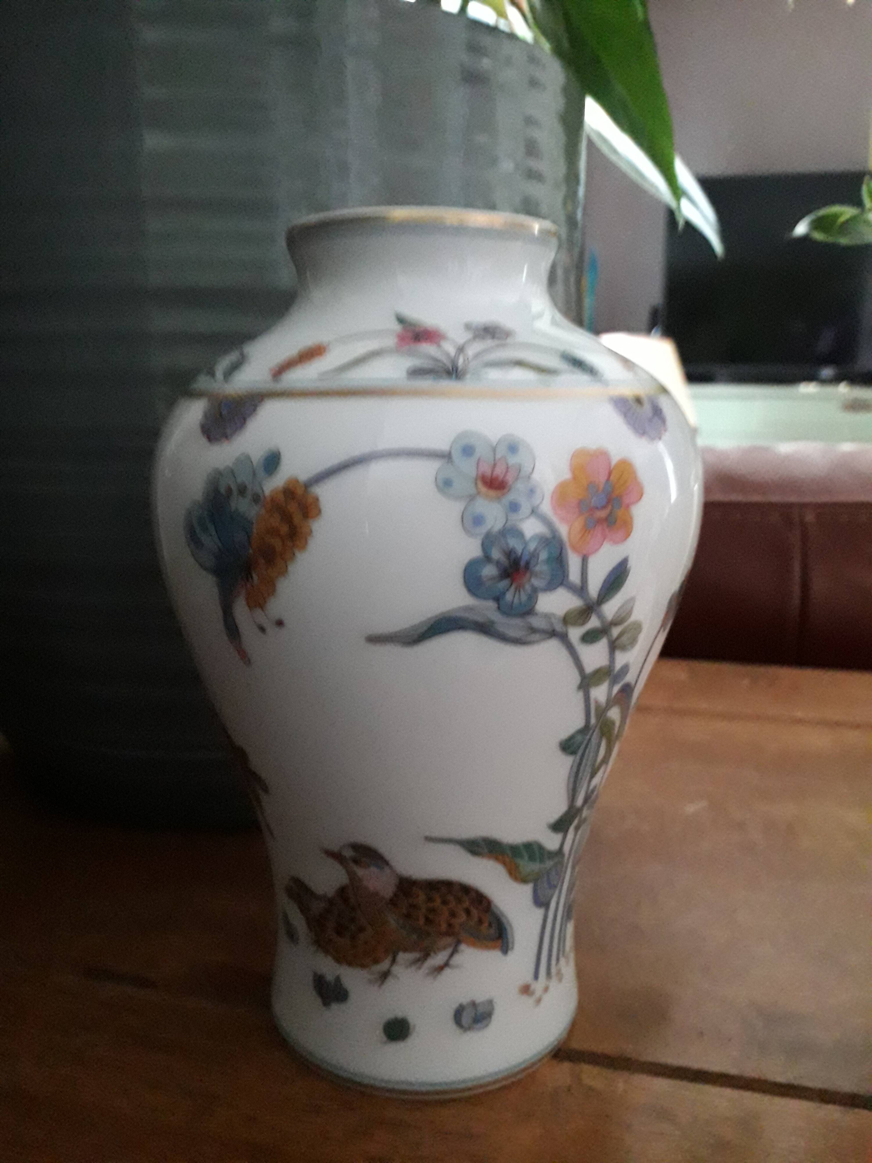 Splendid Haviland porcelain vase