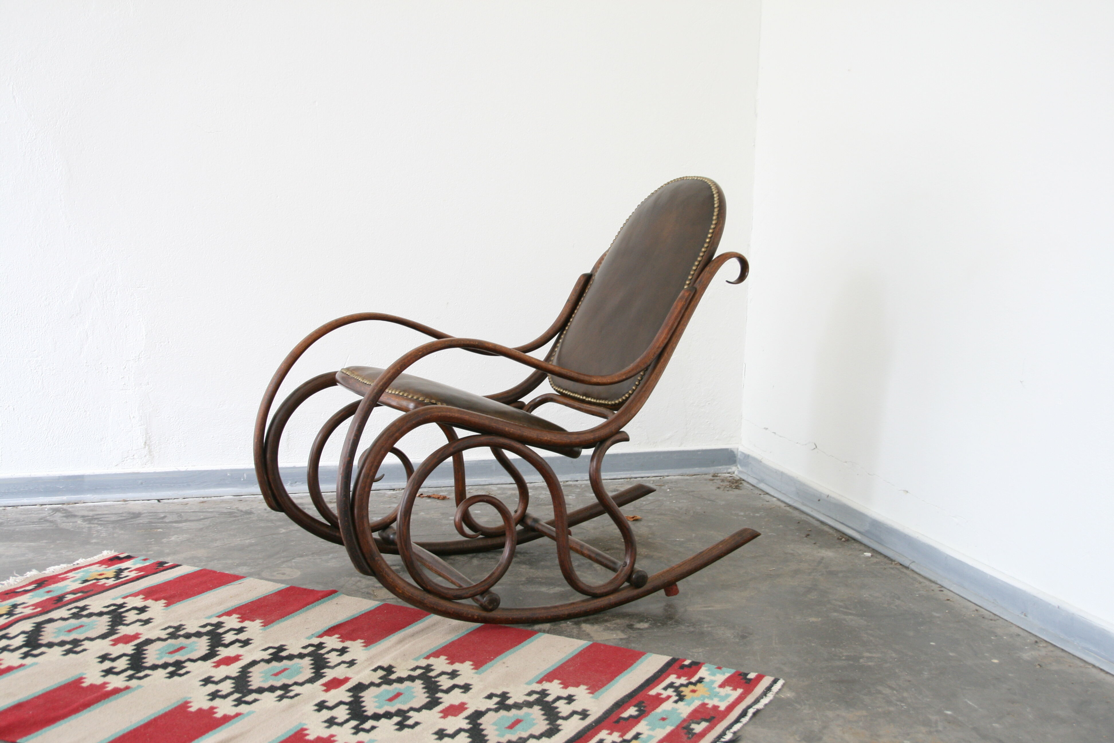 Vintage bentwood rocking chair