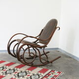 Vintage bentwood rocking chair