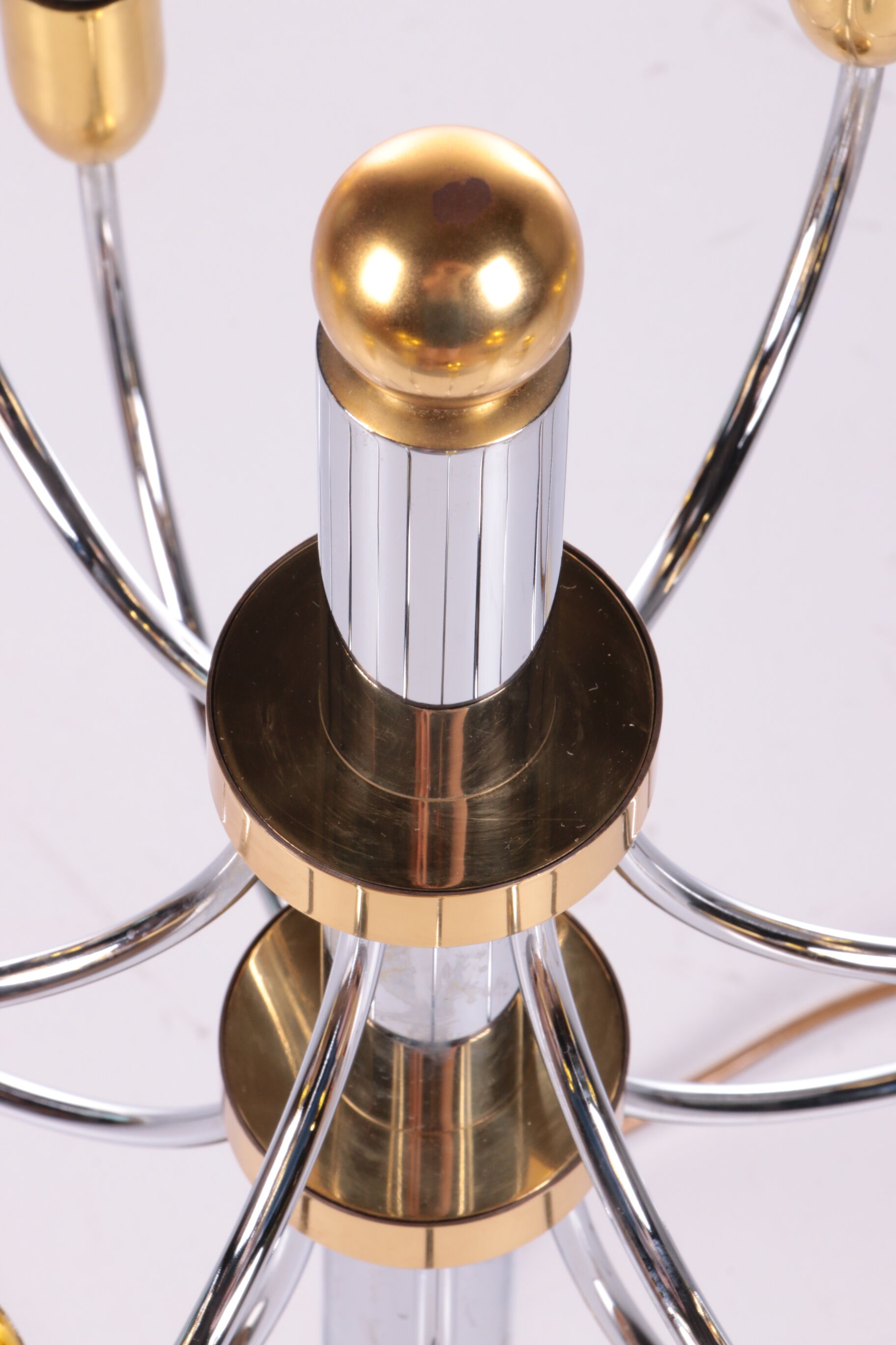 Lampe de table italienne vintage Hollywood Regency, 1960