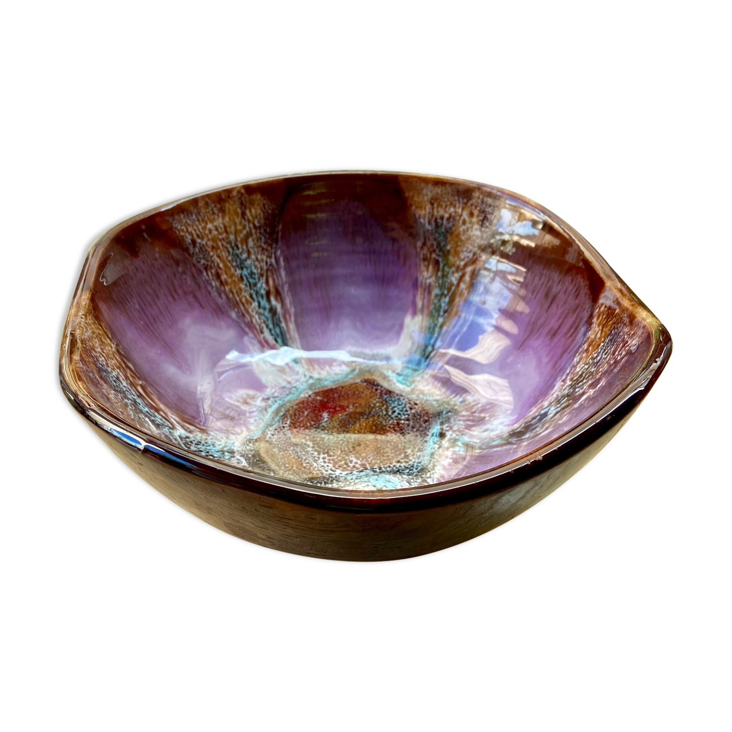 Ceramic salad bowl from Vallauris