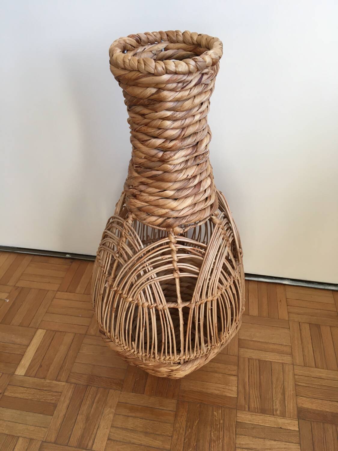 Wicker vase