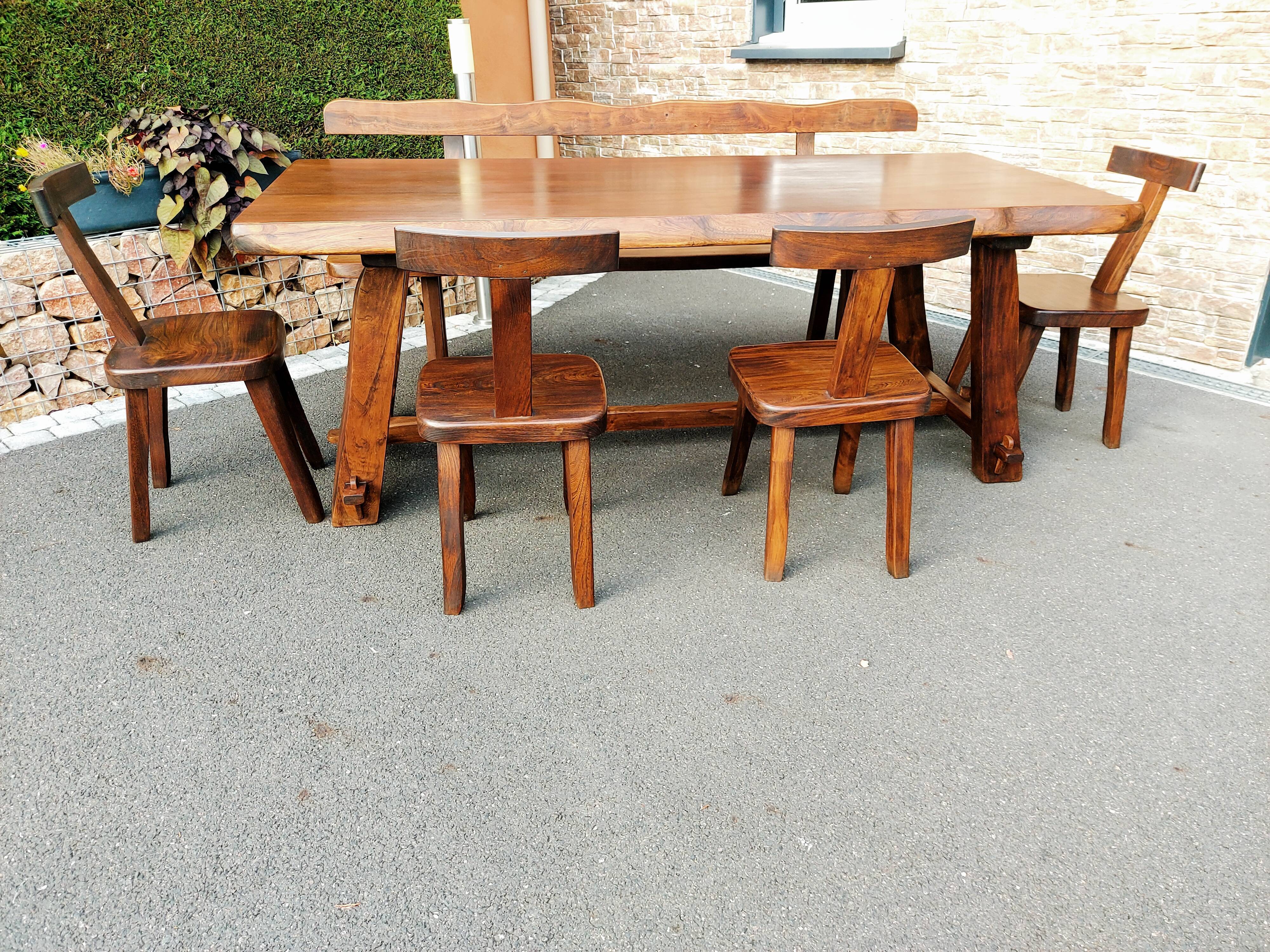 Brutalist set table 70/80