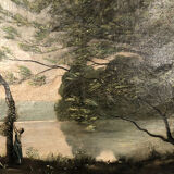 Oil on canvas early twentieth century