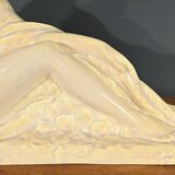 Sculpture “Young woman among flowers”, Odyv, Manufacture Berlot-Mussier, Art Deco