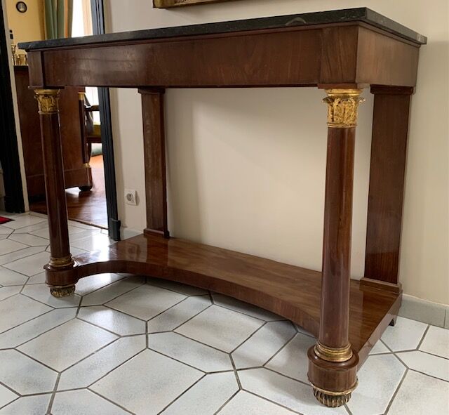 Mahogany Empire era console