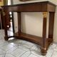 Mahogany Empire era console