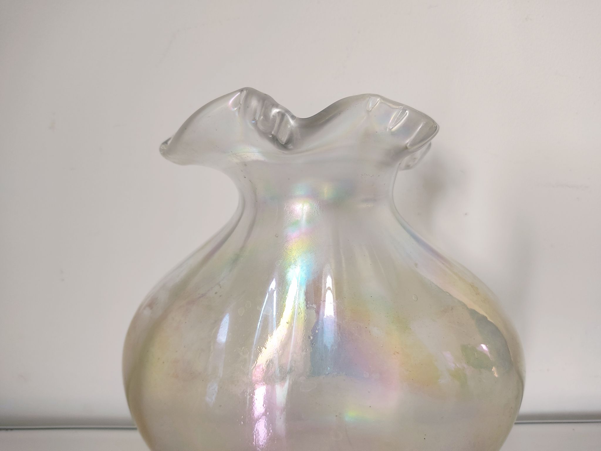 Vase irisé Murano