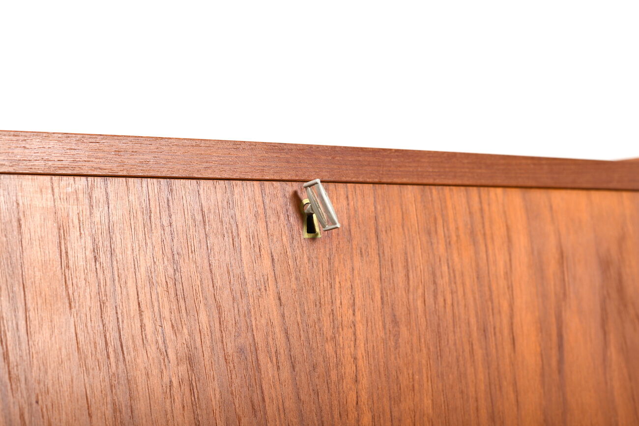 Danish teak writing desk