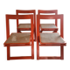 Set de 4 chaises Aldo Jacober