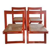 Set de 4 chaises Aldo Jacober