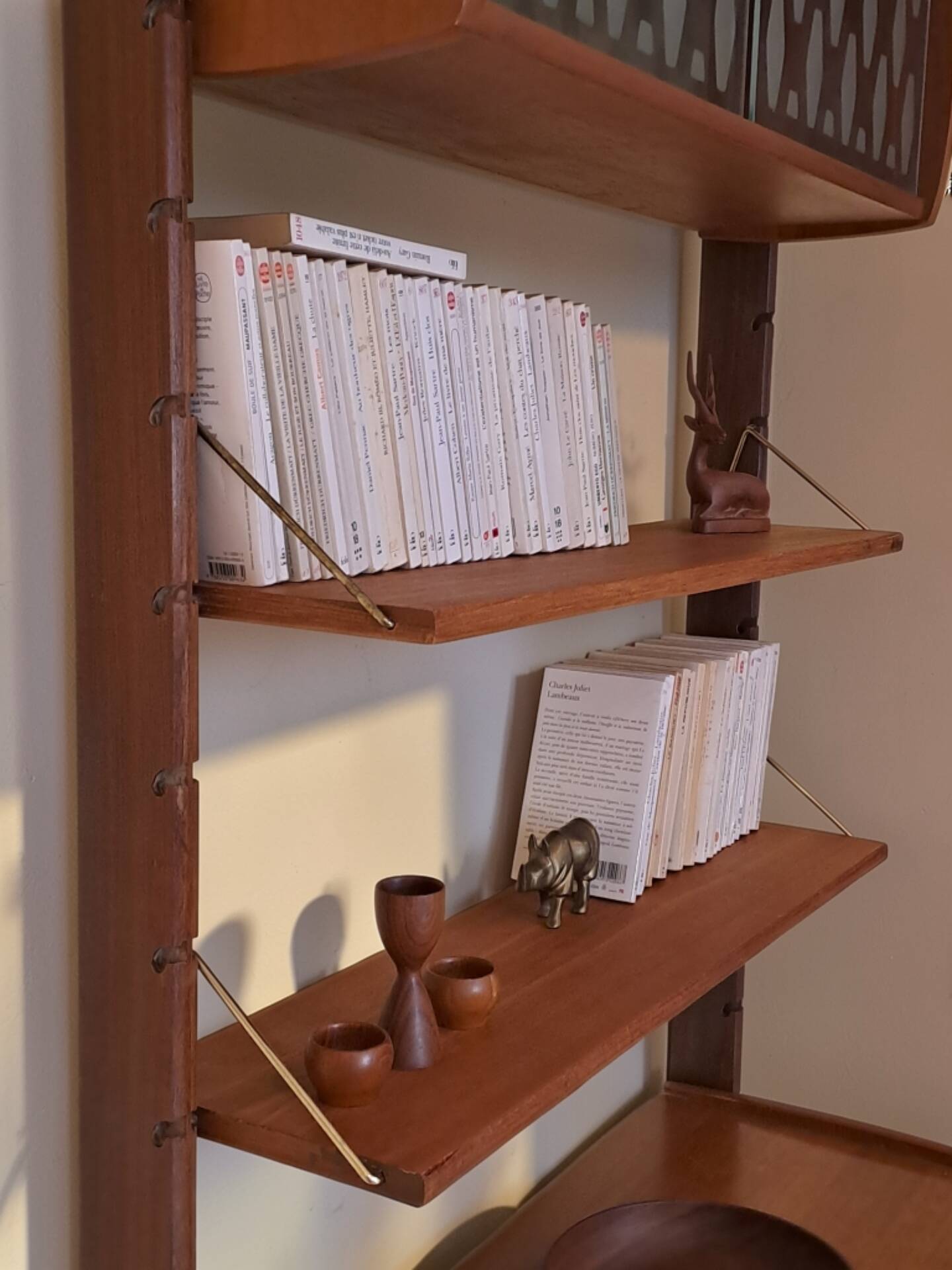 Ergo teak storage furniture, Scandinavian Vintage 1960s