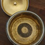 Boite, vide poche en bronze argenté F. Barbedienne, XIXème s.