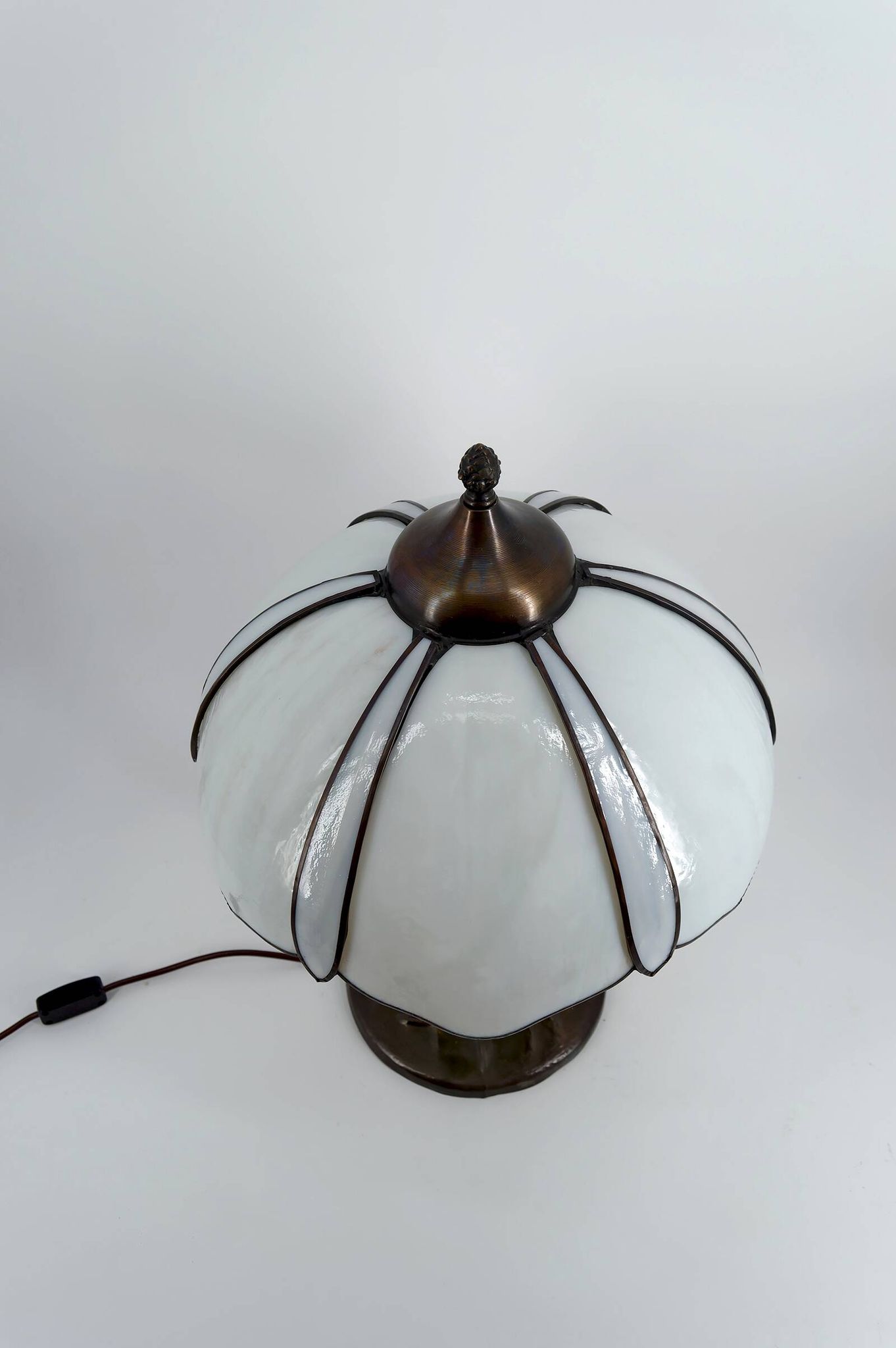 Lampe de table de style Tiffany – vers 1980