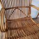 Louis Sognot vintage rattan armchair