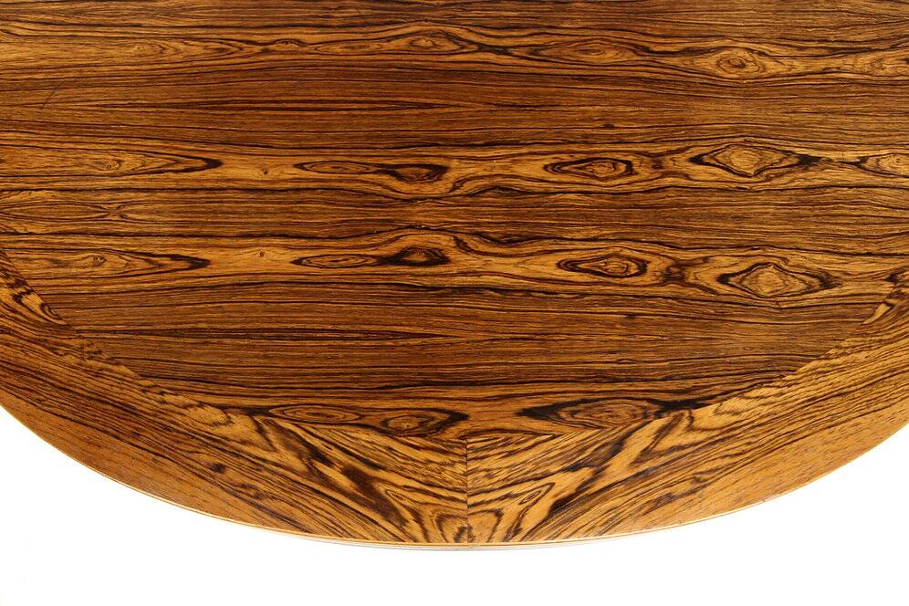 Scandinavian rosewood dining table, Sweden, 1960s
