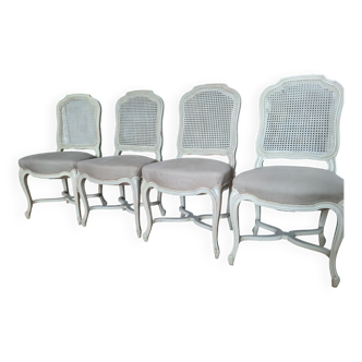 4 antique Louis XV style chairs