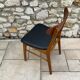 Series of 12 Scandinavian design chairs 1960s"