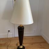 Lampe à poser avec pied et abat jour