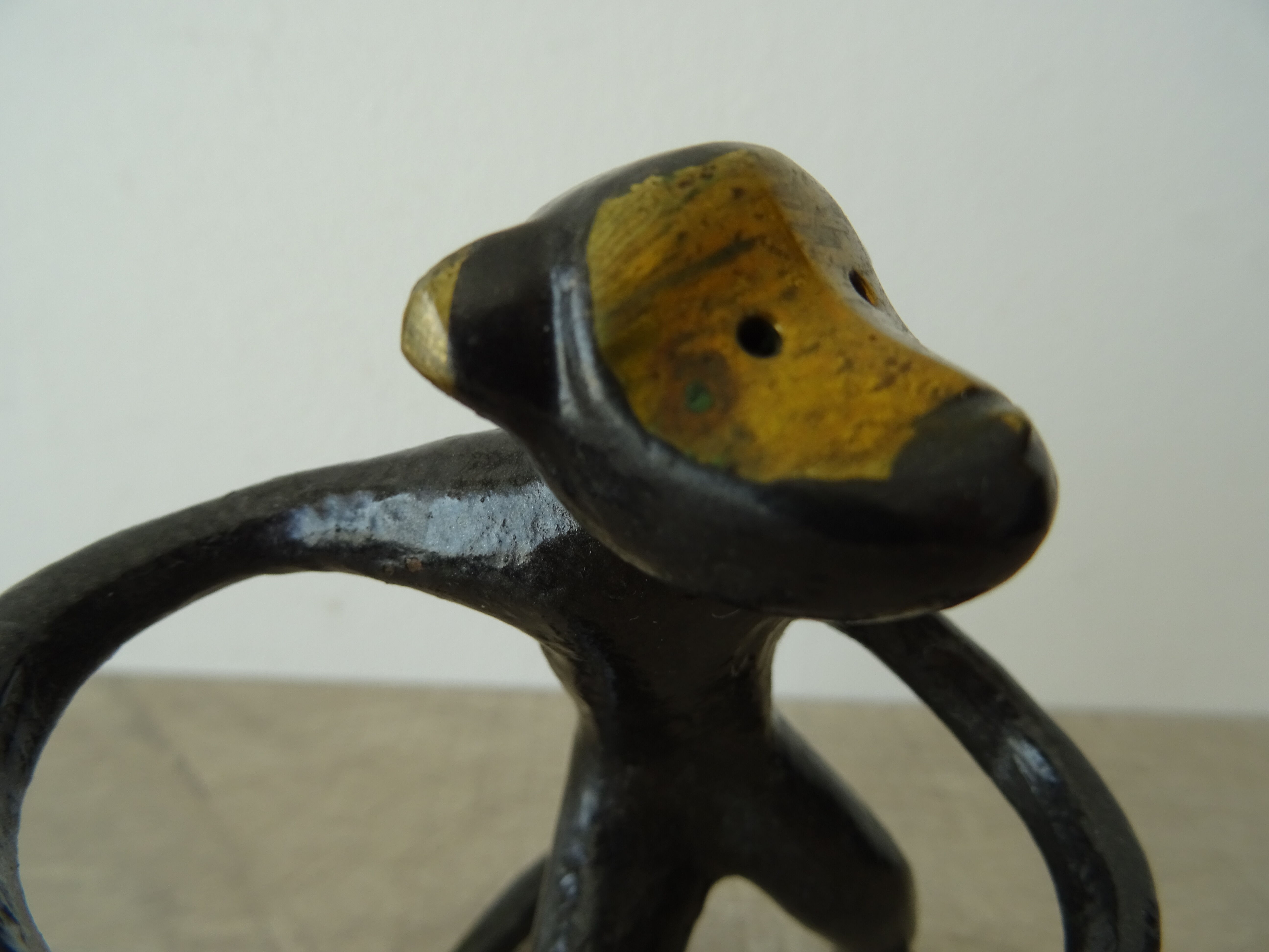 Bronze monkey Walter Bosse design an 50 60
