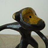Bronze monkey Walter Bosse design an 50 60