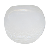 Vase en verre craquelé